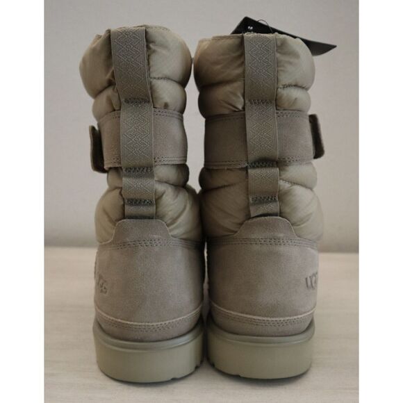 UGG 1120847 Men's Sz 12 Beige Classic Short Pull-On Weather Winter Boots - Picture 6 of 16